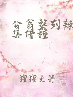 公翁系列辣文全集借种