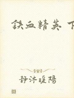 铁血精英 下载