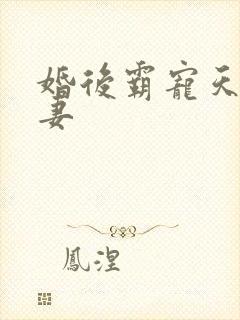 婚后霸宠天价小妻