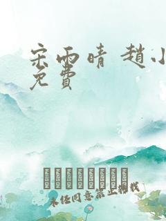 宋雨晴 赵小刚免费