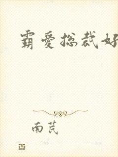 霸爱总裁好生猛