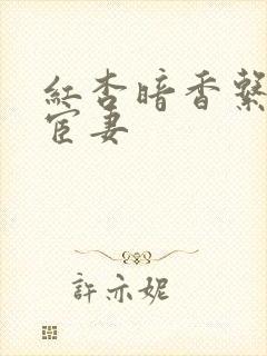 红杏暗香系列之宦妻