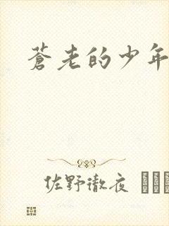 苍老的少年