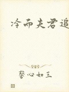 冷面夫君追逃妻