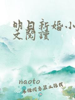 明日新婚小说全文阅读