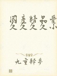 国产精品爱久久久久久久小说