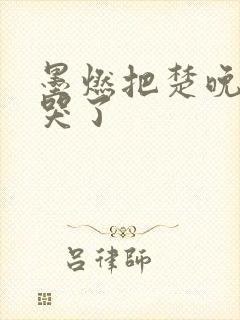 墨燃把楚晚宁C哭了