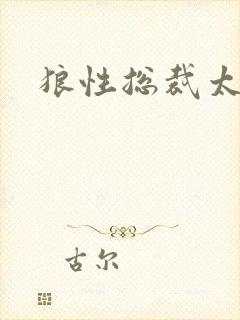 狼性总裁太凶猛