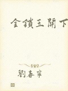 金锁玉关下载