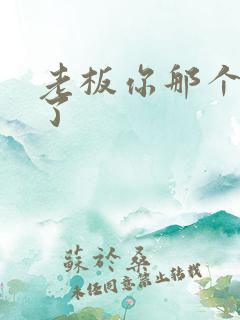 老板你那个太长了