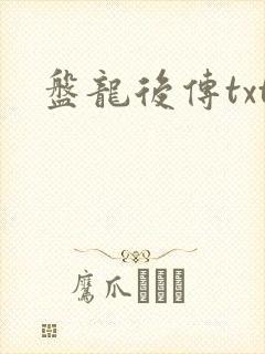 盘龙后传txt