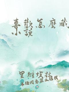 喜欢怎么藏不住小说