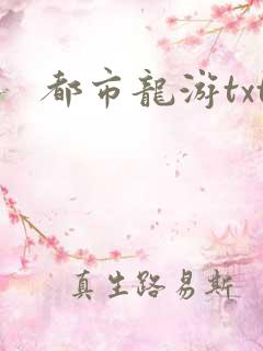 都市龙游txt
