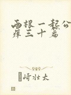 两根一起公憩止痒三十篇