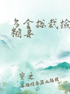 多金总裁捡到迷糊妻