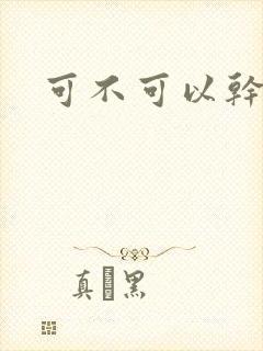 可不可以干湿你