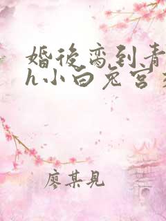 婚后脔到青梅哭h小白兔宫交h