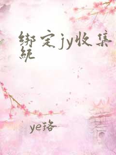 绑定jy收集系统