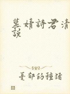 慕婧诗君清夜小说