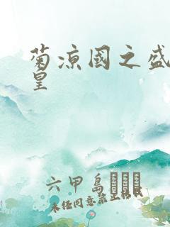 菊凉国之盛世女皇