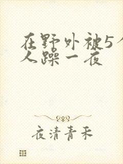 在野外被5个男人躁一夜