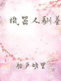 机器人驯养手札