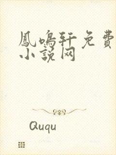 凤鸣轩免费言情小说网