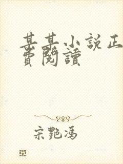 某某小说正版免费阅读