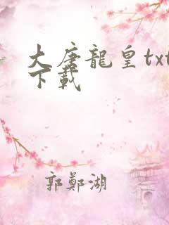 大唐龙皇txt下载