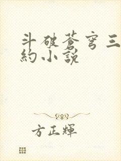 斗破苍穹三年之约小说