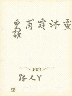 皇甫霆沐灵芸小说