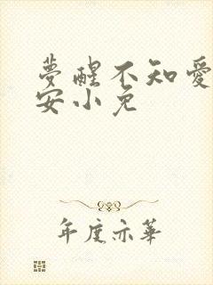 梦醒不知爱欢凉安小免