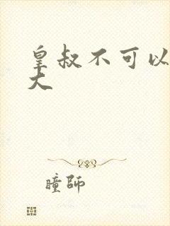 皇叔不可以 太大