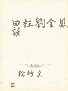 田柱刘金凤的小说