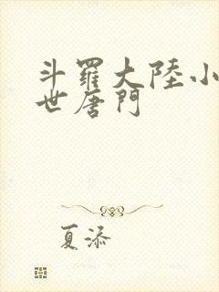 斗罗大陆小说绝世唐门