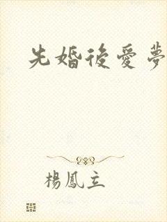 先婚后爱梦筱二