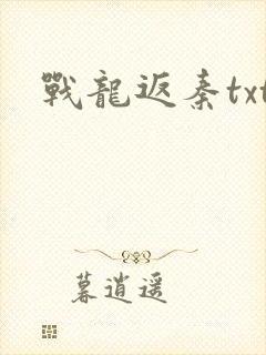 战龙返秦txt