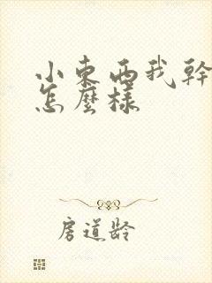 小东西我干的你怎么样