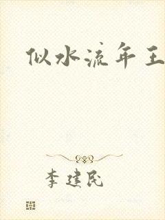 似水流年王小波