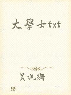 大学士txt