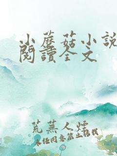 小蘑菇小说免费阅读全文