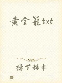 黄金笼txt