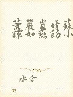 萧严肖晴苏雨溪谭如燕的小说在线阅读