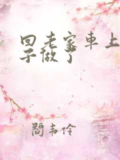 回老家车上和儿子做了