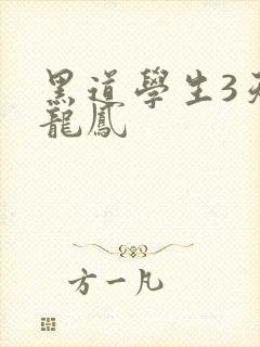 黑道学生3天门龙凤