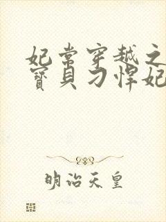 妃常穿越之天才宝贝刁悍妃