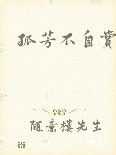 孤芳不自赏小说