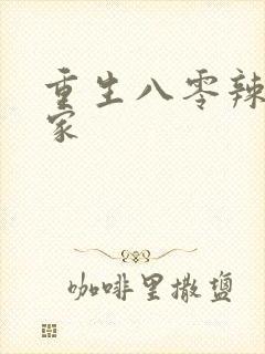 重生八零辣妻当家