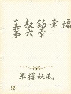 王叔的幸福生活第六章