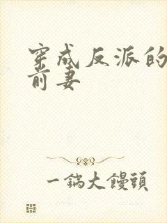 穿成反派的炮灰前妻